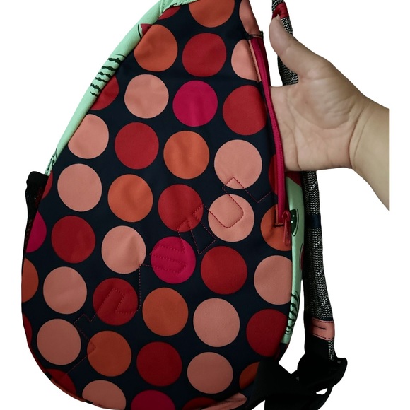 New with no tags- KAVU Paxton Pack Rope Sling Crossbody Bag - Watermelon - Picture 11 of 12